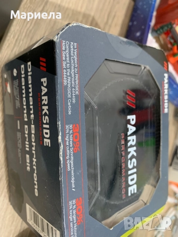 Диамантена боркорона за ъглошлайф с гнездо M14, PARKSIDE, За плочки, гранитогрес, мрамор, снимка 2 - Други инструменти - 52037552