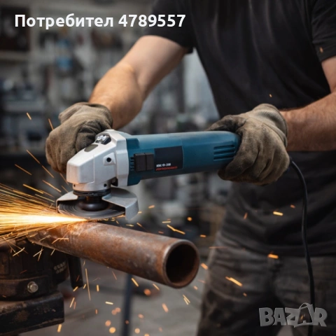 Ъглошлайф на ток Kraftroyal - 125mm бързо и прецизно рязане