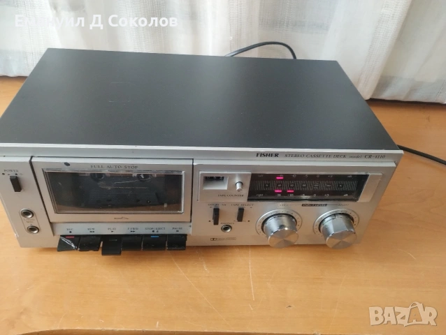 стерео касетъчен дек FISHER CR-4110, снимка 2 - Декове - 54340279