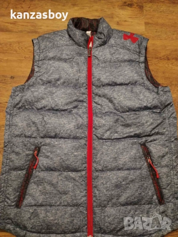under armour puffer vest 700 fill down - двулицев пухен елек М, снимка 3 - Други - 52367917