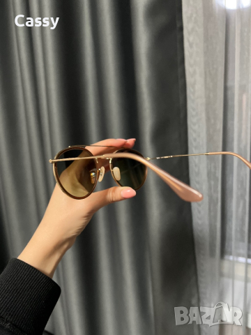 Чисто нови оригинални очила Ray ban double bridge rose gold, снимка 5 - Слънчеви и диоптрични очила - 43517870