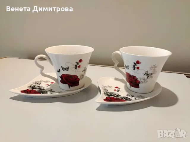 Нови порцеланови чаши за кафе Lancaster
