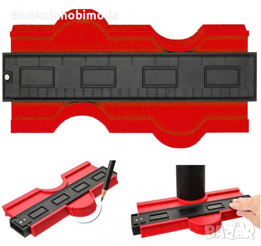 Шаблон за копиране на форми , 28x10x2 cm. дълбочина 4.5 cm