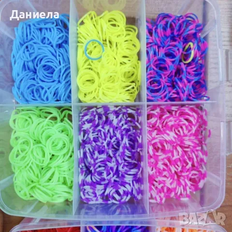 куфар с ластички за коса 4500 бр, снимка 3 - Аксесоари за коса - 49544509