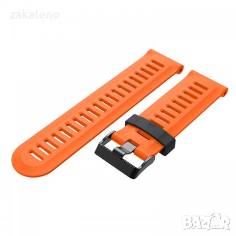 Силиконова каишка 26mm Garmin Fenix 1 2 3 4 HR 5X 6X 7X Plus Pro Solar, снимка 2 - Каишки за часовници - 37776624