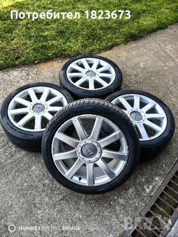 Джанти за Ауди 18 5x112 57.1 ет43 с летни гуми 245 40 18 