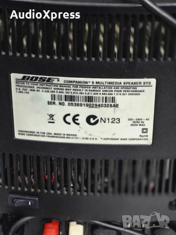 🔥 BOSE COMPANION 5 🔥 топ система , снимка 8 - Ресийвъри, усилватели, смесителни пултове - 54275188