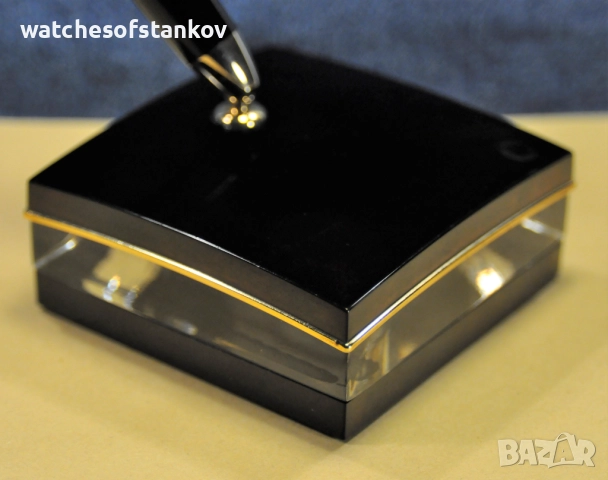 "MONTBLANC" 147 Traveler LeGrand Fountain pen&Desk Crystal Stand sets., снимка 4 - Ученически пособия, канцеларски материали - 51705992
