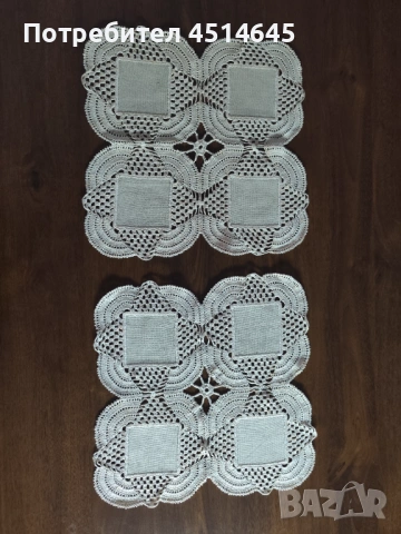 Ръчно изработен комплект тишлайфери , снимка 2 - Декорация за дома - 51164046