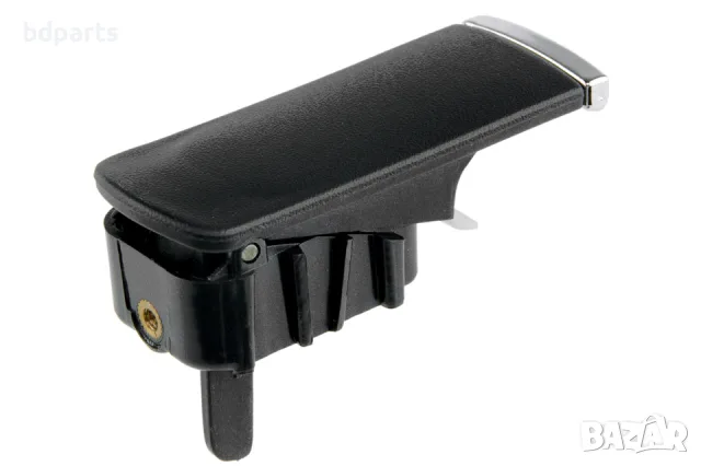 Дръжка за отваряне на жабка AUDI A4 B6 2000-2004, A4 B7 2004-2008, черна, без отвор за ключ,