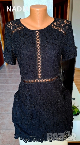 Дантелена рокля, снимка 2 - Рокли - 52772104
