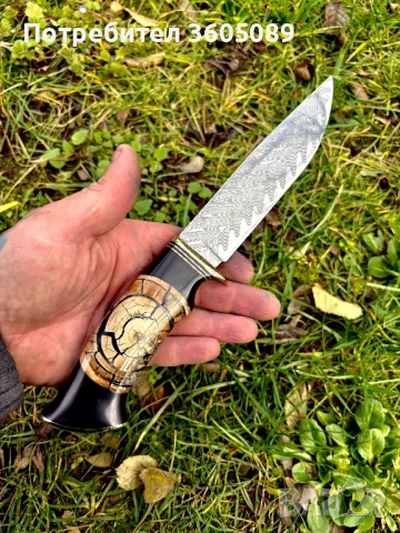Ножове дамаска стомана, снимка 9 - Ножове - 51161375