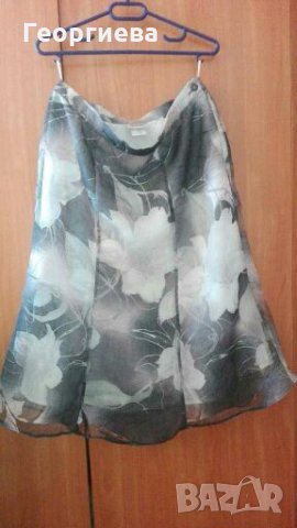 Дамски комплект от пола и блуза в сиво и синьо👗🍀M/L,L👗🍀арт.653, снимка 7 - Комплекти - 29718430