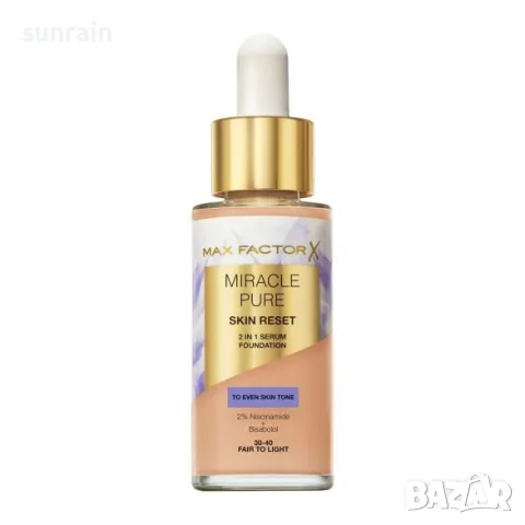 MAX FACTOR Miracle Pure Фон дьо тен - серум
