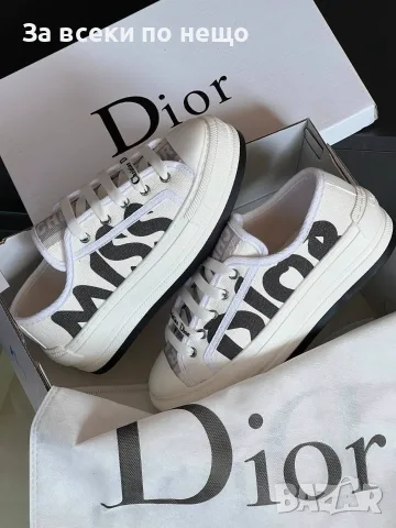 Christian Dior Дамски Маратонки👟Дамски Спортни Обувки👟Платненки Кристиян Диор👟Кецове Код SEM-592, снимка 4 - Кецове - 55876683