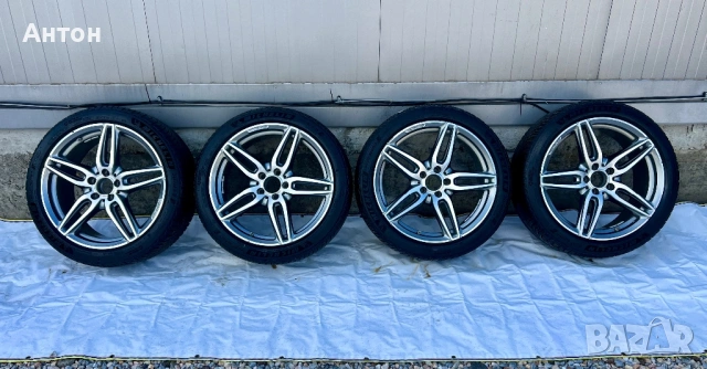 Джанти оригинални AMG с гуми за Мерцедес W213 - 245/40/R19, снимка 2 - Гуми и джанти - 54077438
