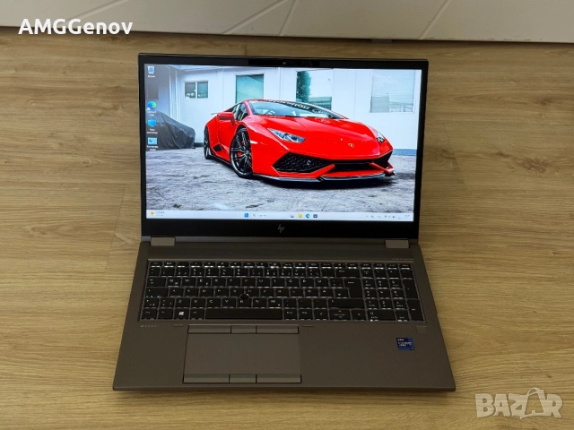 15.6’FHD IPS/i9-11950H/RTX A3000 6GB/Hp Zbook Fury G8/64GB/1TB SSD, снимка 2 - Лаптопи за работа - 52502587
