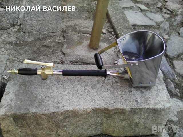 Пневматичен    пистолет  за  нанасяне   на варова мазилки  с  4  и   3  дюзи - Питай наличен ли е  ., снимка 5 - Други машини и части - 48084339