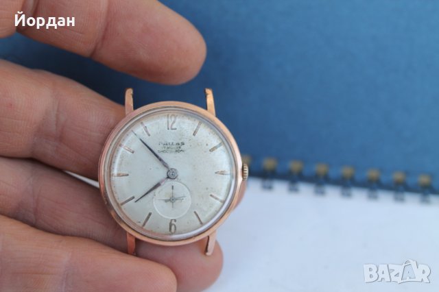 Швейцарски мъжки àсовник ''PALLAS'' 37мм, снимка 6 - Антикварни и старинни предмети - 38724980