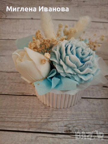 букет от ароматни соеви свещи 