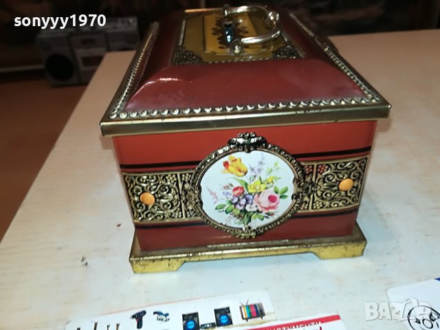 МЕТАЛНА КУТИЯ КАСИЧКА ОТ ФРАНЦИЯ 2905231150M, снимка 7 - Антикварни и старинни предмети - 40859321