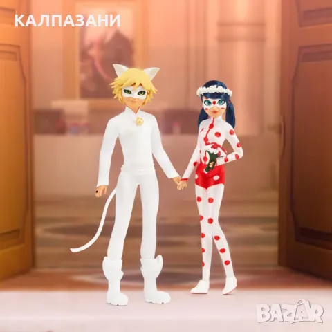 MIRACULOUS Калинката и Котарака Сватбеният сън на Калинката 50374, снимка 7 - Кукли - 47759166