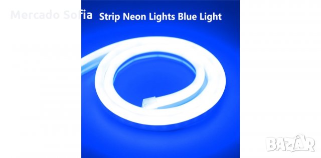 Диодна лента, 5 метра, 12V, Синя, снимка 2 - Аксесоари и консумативи - 34470166
