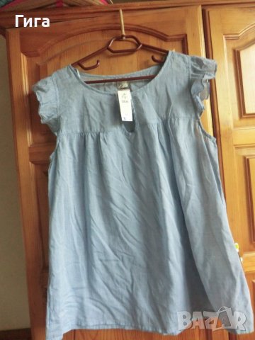 нова синя блузка F^F, снимка 2 - Ризи - 37487897