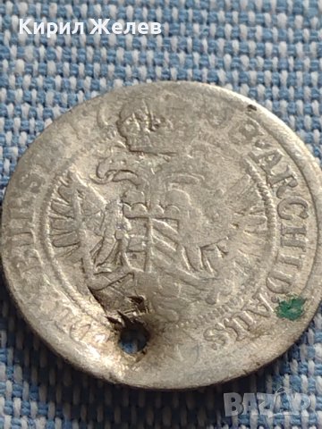 Сребърна монета 3 кройцера 1708г. Йозеф първи Виена Свещена Римска империя 13794, снимка 6 - Нумизматика и бонистика - 42887912