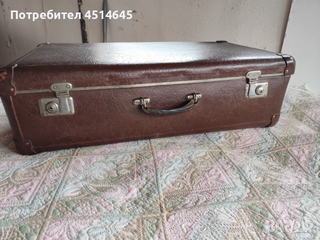 Ретро куфари 2бр. твърди заключване , снимка 3 - Колекции - 52216156