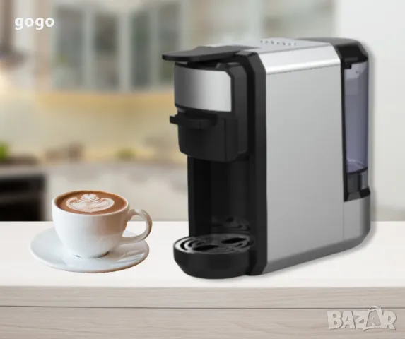 Кафемашина 8в1 Voltz Premium Инокс , 19 бара/ 1450W, 2 ГОДИНИ ГАРАНЦИЯ, снимка 2 - Кафемашини - 49413354