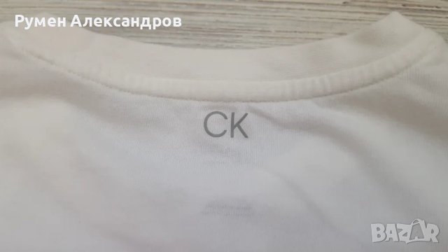 Бяло бюстие тип ТОП CALVIN KLEIN за момиче с размер S/Р, снимка 10 - Корсети, бюстиета, топове - 50092518