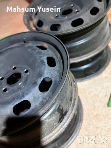 vw-Golf-4 15 цола 5×100 Оригинални метални джанти, снимка 2 - Гуми и джанти - 56159019