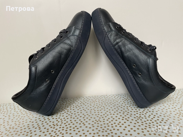 Lanvin Мъжки кожени обувки 44 Оригинал, снимка 6 - Маратонки - 51887908