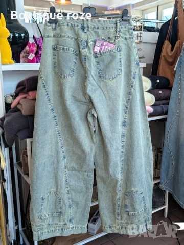 дънки балон, снимка 2 - Дънки - 54086084