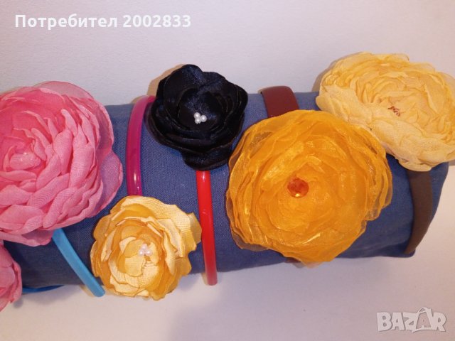 Диадеми с цветя ръчна изработка , снимка 2 - Подаръци за рожден ден - 22241609