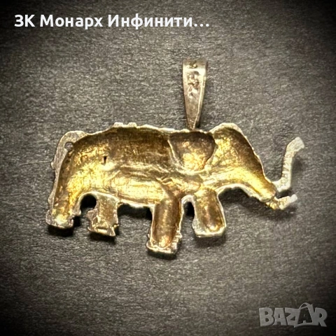 Златна висулка /585/, снимка 2 - Колиета, медальони, синджири - 54102657