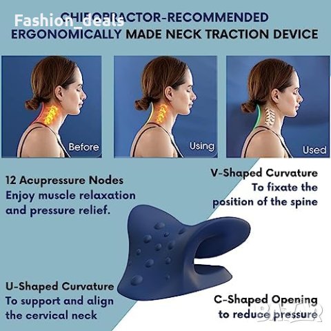 Ново Устройство за облекчаване на болки на врата и раменете Топлинна терапия, снимка 5 - Други - 42894755