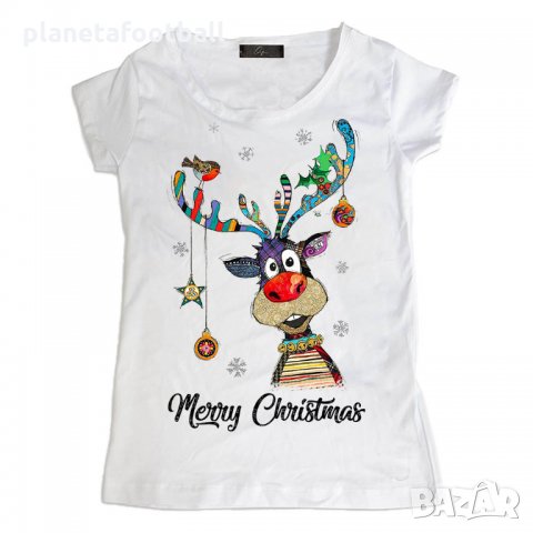 Тениски за Коледа!2025 Christmas!Уникални Коледни тениски!Подарък за Коледа!, снимка 12 - Коледни подаръци - 30779497