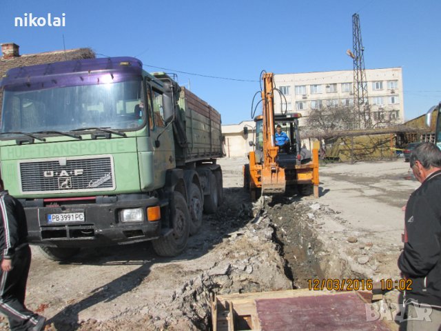 Услуги с багери изкопи насипи събаряне на сгради чук за бетони, снимка 3 - Кърти, чисти, извозва - 36705932