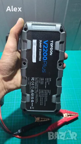 Стартерно устройство/ бустер и тестер Topdon v2200 plus , снимка 3 - Аксесоари и консумативи - 56061331