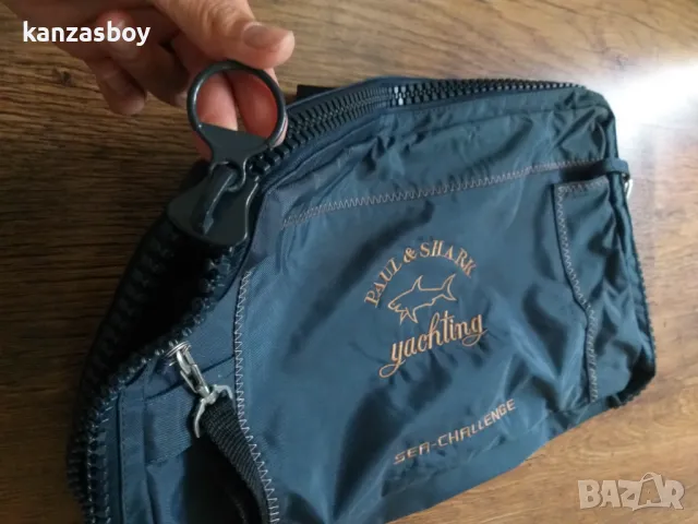 Paul & Shark Yachting Tasche Bag Aktentasche Tragetasche Sea Challenge Blau - мъжка чанта-несесер , снимка 2 - Чанти - 47767043