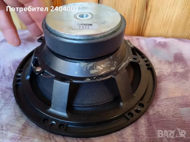 Продавам басов говорител Canton 19см, модел 1311 - с прекъсната намотка, снимка 5 - Тонколони - 48213087