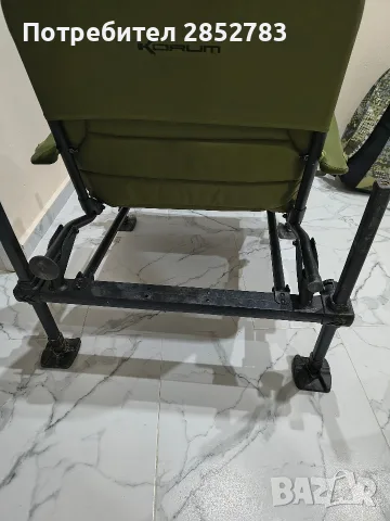 Korum S23 deluxe feeder chair , снимка 3 - Екипировка - 56535816