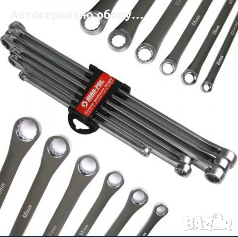 Ключ звездогаечни комплект 6 бр 8-21 мм , снимка 1