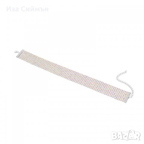 Чокъри с многоцветни кристали, снимка 6 - Колиета, медальони, синджири - 35363725