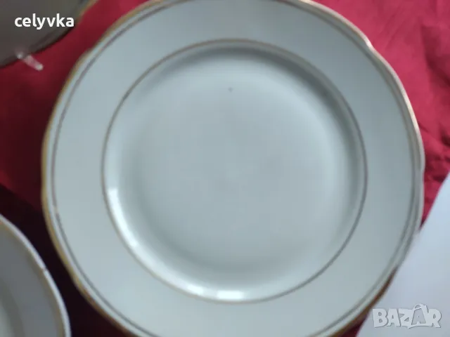Български порцеланови чинии Изида, снимка 4 - Чинии - 50158849