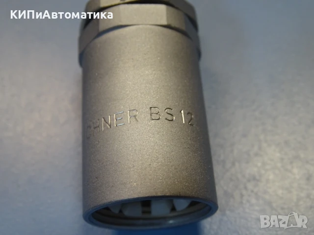 куплунг EUCHNER BS12 connector 12pin gold plated 250V 6A, снимка 5 - Резервни части за машини - 50504930