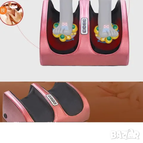 Масажор за крака   –  масаж на стъпала, пръсти, глезени и прасец TV146, снимка 1