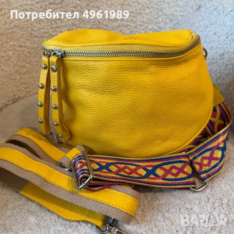 Чанта от естествена кожа